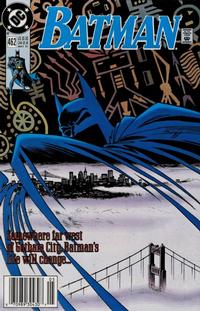 Cover for Batman (DC, 1940 series) #462 [Newsstand]