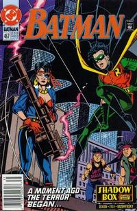 Cover Thumbnail for Batman (DC, 1940 series) #467 [Newsstand]