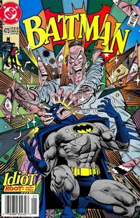 Cover for Batman (DC, 1940 series) #473 [Newsstand]