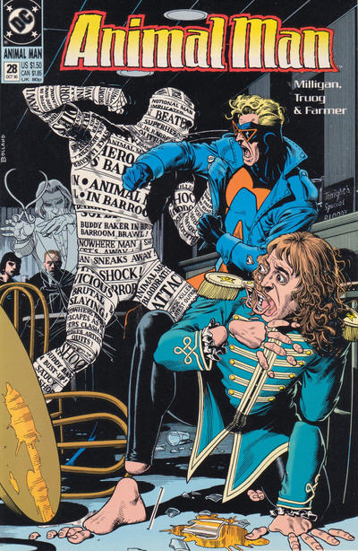 Cover for Animal Man (DC, 1988 series) #28