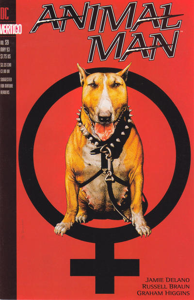 Cover for Animal Man (DC, 1988 series) #59