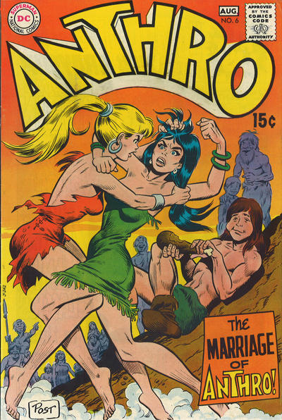 Cover for Anthro (DC, 1968 series) #6