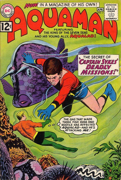 Cover for Aquaman (DC, 1962 series) #2