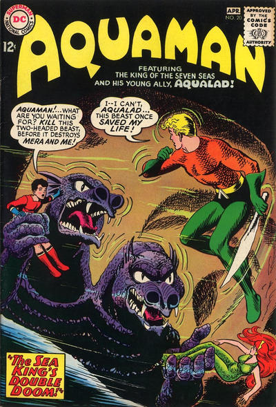 Cover for Aquaman (DC, 1962 series) #20