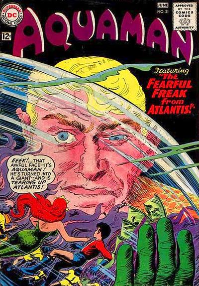 Cover for Aquaman (DC, 1962 series) #21