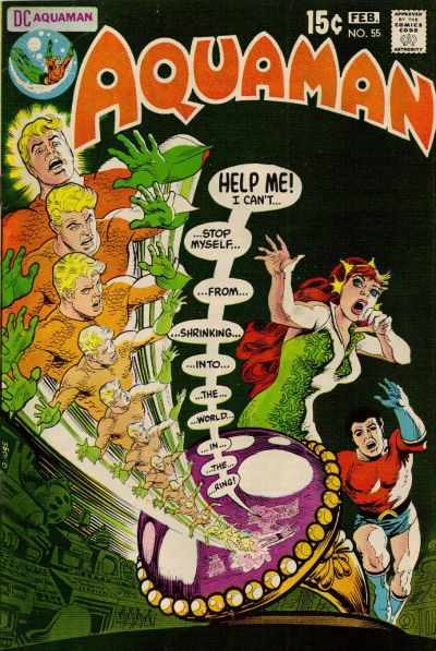 Cover for Aquaman (DC, 1962 series) #55