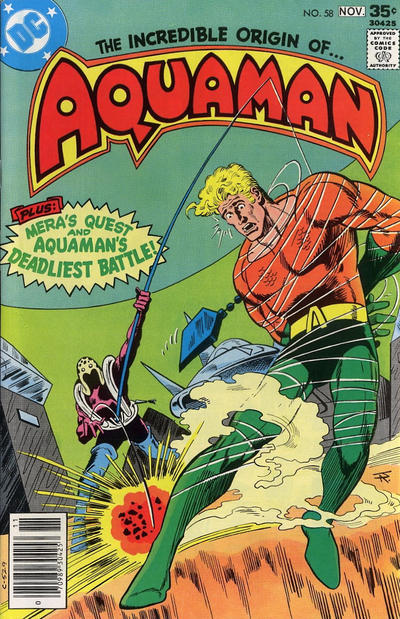 Cover for Aquaman (DC, 1962 series) #58