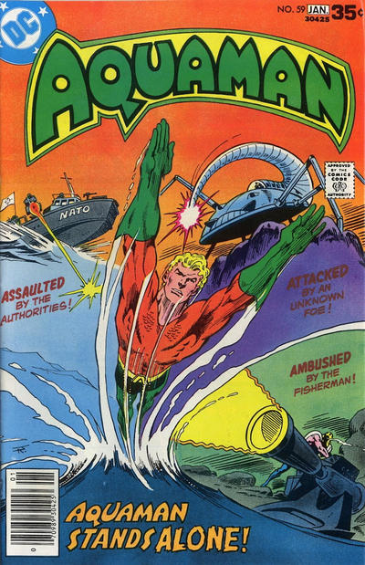 Cover for Aquaman (DC, 1962 series) #59