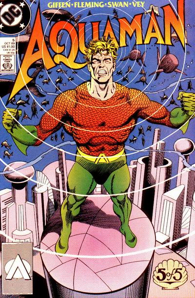 Cover for Aquaman (DC, 1989 series) #5 [Direct]