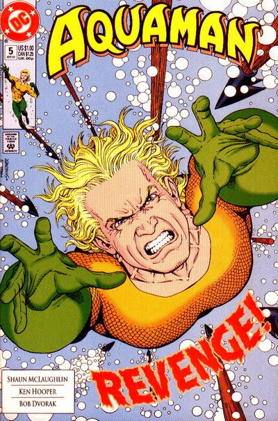 Cover for Aquaman (DC, 1991 series) #5 [Direct]
