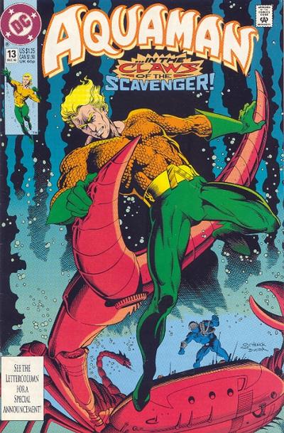 Cover for Aquaman (DC, 1991 series) #13 [Direct]