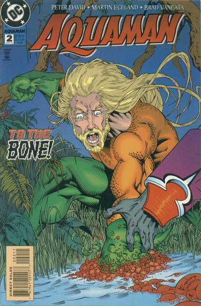 Cover for Aquaman (DC, 1994 series) #2 [Direct Sales]