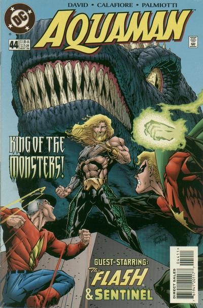 Cover for Aquaman (DC, 1994 series) #44 [Direct Sales]