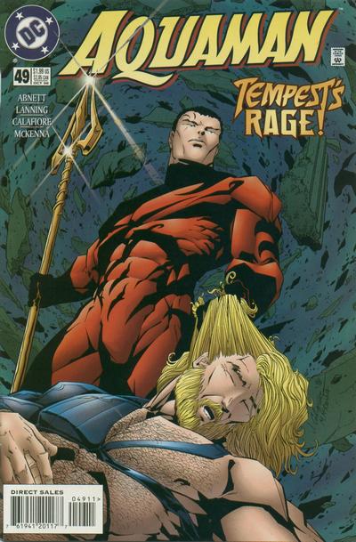 Cover for Aquaman (DC, 1994 series) #49 [Direct Sales]