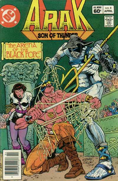 Cover for Arak / Son of Thunder (DC, 1981 series) #8 [Newsstand]