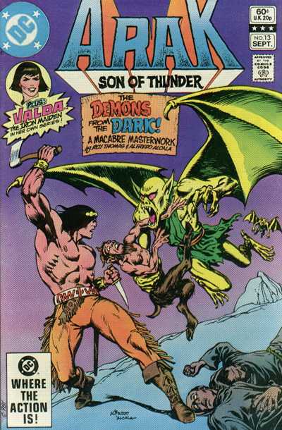 Cover for Arak / Son of Thunder (DC, 1981 series) #13 [Direct]