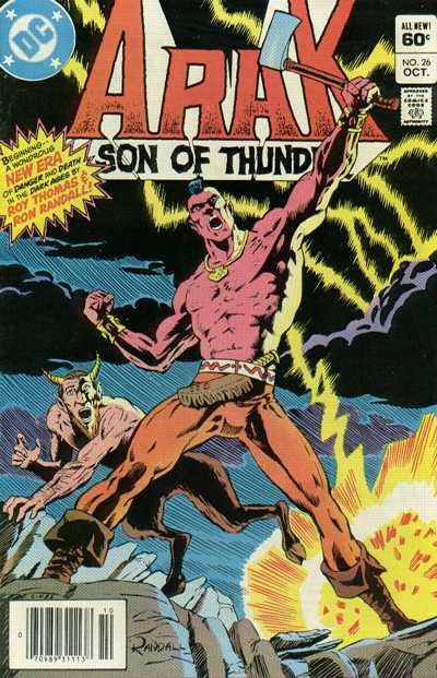 Cover for Arak / Son of Thunder (DC, 1981 series) #26 [Newsstand]