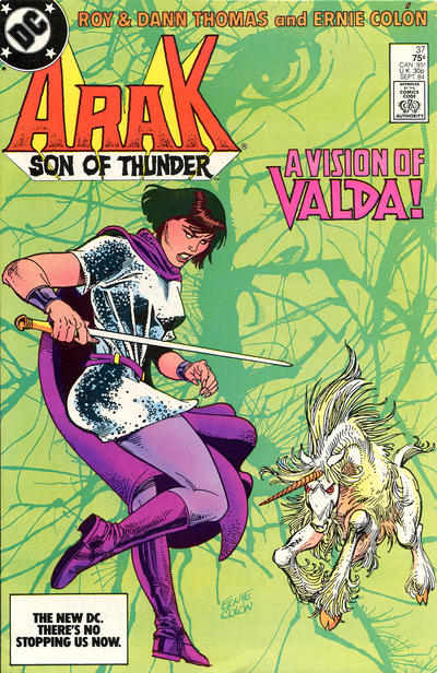 Cover for Arak / Son of Thunder (DC, 1981 series) #37 [Direct]