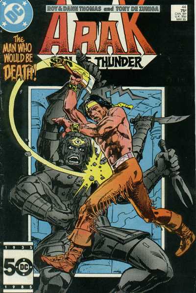 Cover for Arak / Son of Thunder (DC, 1981 series) #44 [Direct]