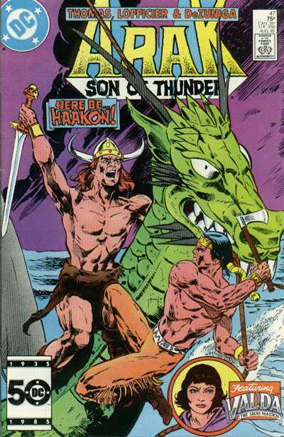 Cover for Arak / Son of Thunder (DC, 1981 series) #47 [Direct]