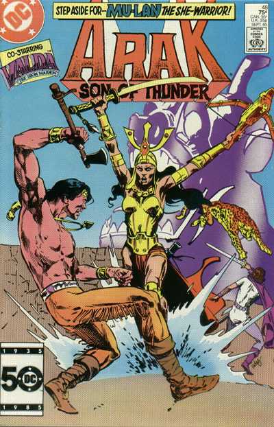 Cover for Arak / Son of Thunder (DC, 1981 series) #48 [Direct]