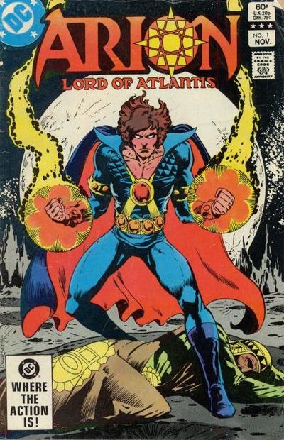 Cover for Arion, Lord of Atlantis (DC, 1982 series) #1 [Direct]
