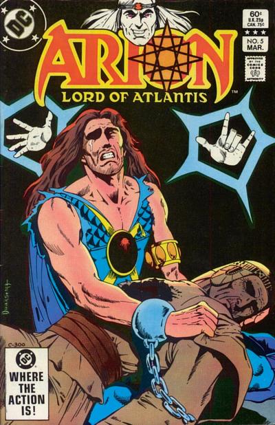 Cover for Arion, Lord of Atlantis (DC, 1982 series) #5 [Direct]