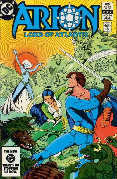 Cover for Arion, Lord of Atlantis (DC, 1982 series) #10 [Direct]