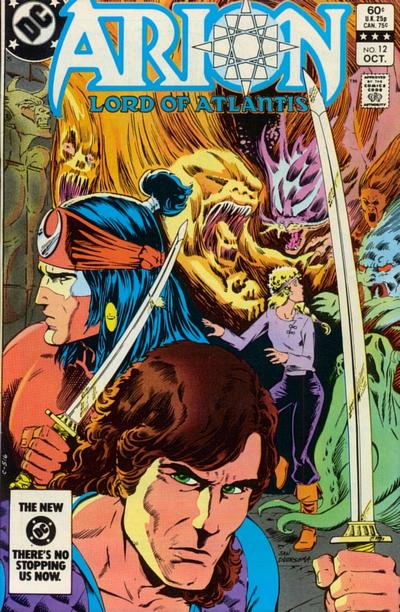 Cover for Arion, Lord of Atlantis (DC, 1982 series) #12 [Direct]