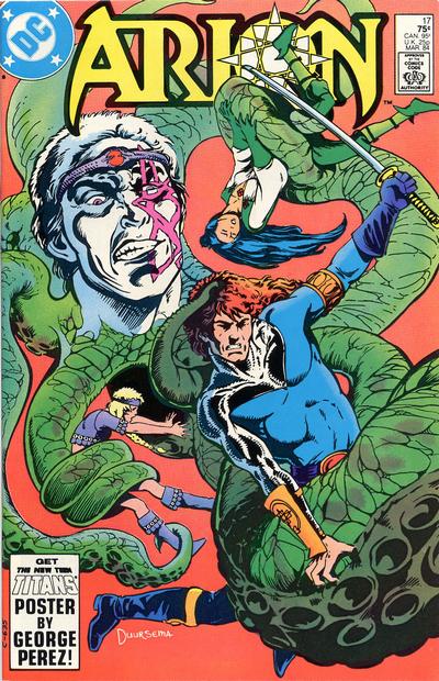 Cover for Arion, Lord of Atlantis (DC, 1982 series) #17 [Direct]