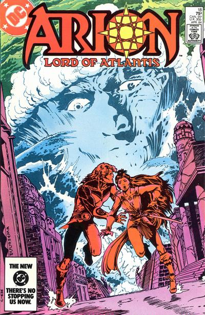 Cover for Arion, Lord of Atlantis (DC, 1982 series) #18 [Direct]