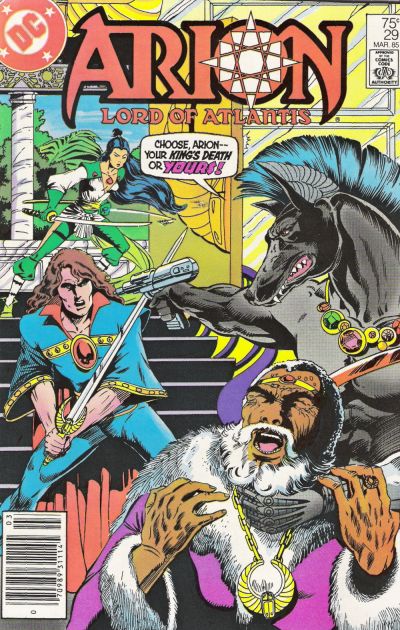 Cover for Arion, Lord of Atlantis (DC, 1982 series) #29 [Newsstand]