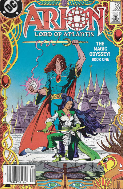 Cover for Arion, Lord of Atlantis (DC, 1982 series) #30 [Newsstand]