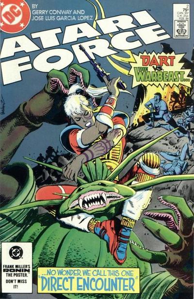 Cover for Atari Force (DC, 1984 series) #2 [Direct]