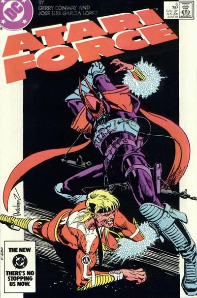 Cover for Atari Force (DC, 1984 series) #6 [Direct]