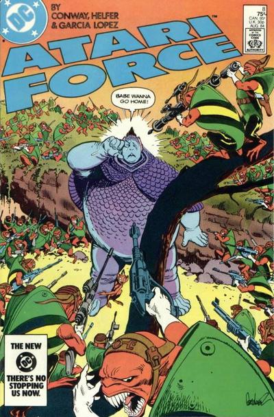 Cover for Atari Force (DC, 1984 series) #8 [Direct]