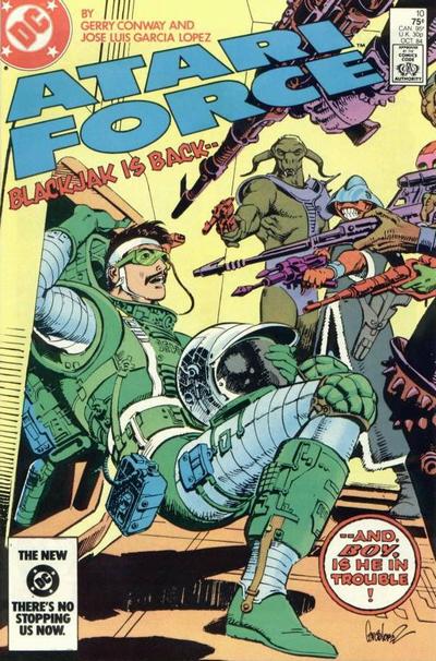 Cover for Atari Force (DC, 1984 series) #10 [Direct]