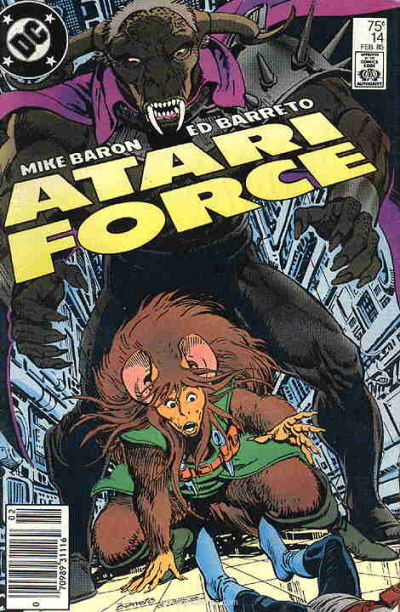 Cover for Atari Force (DC, 1984 series) #14 [Newsstand]