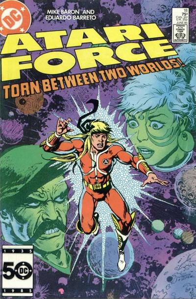 Cover for Atari Force (DC, 1984 series) #18 [Direct]