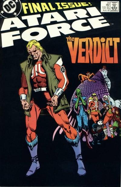 Cover for Atari Force (DC, 1984 series) #20 [Direct]