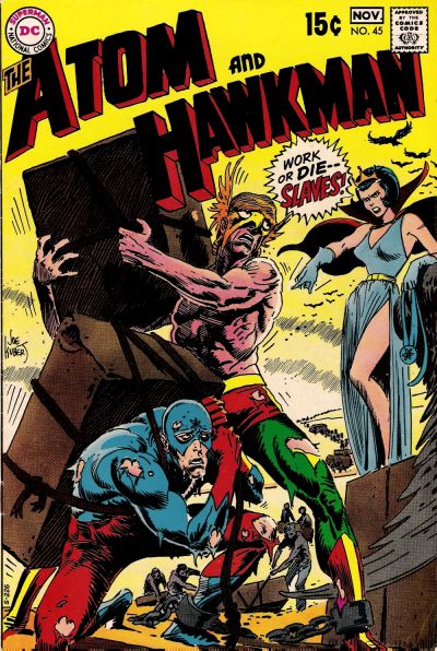 Cover for The Atom & Hawkman (DC, 1968 series) #45