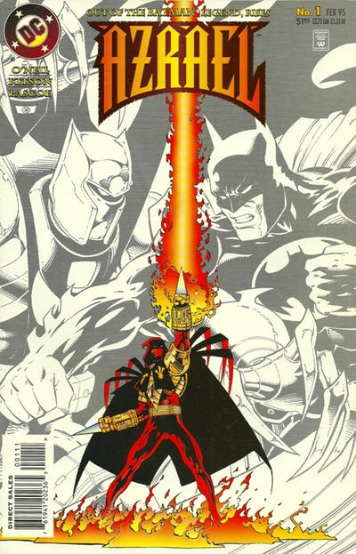 Cover for Azrael (DC, 1995 series) #1 [Direct Sales]