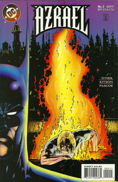 Cover for Azrael (DC, 1995 series) #2 [Direct Sales]