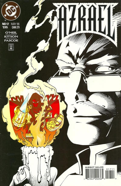 Cover for Azrael (DC, 1995 series) #17 [Direct Sales]
