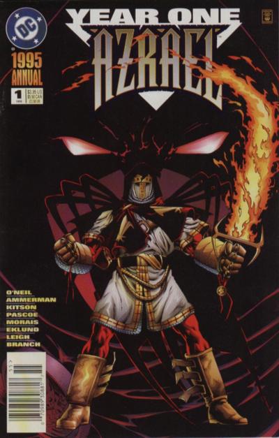 Cover for Azrael Annual (DC, 1995 series) #1 [Newsstand]
