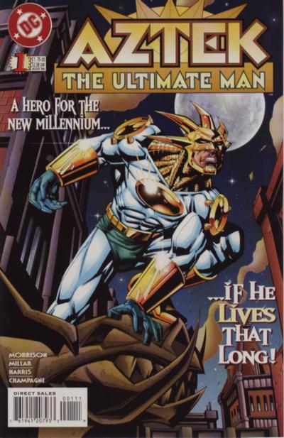 Cover for Aztek: The Ultimate Man (DC, 1996 series) #1
