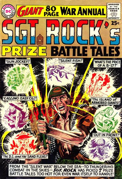 Cover for Sgt. Rock's Prize Battle Tales (DC, 1964 series) #[1]