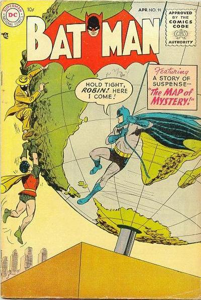 Cover for Batman (DC, 1940 series) #91