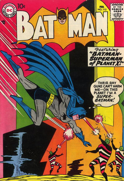 Cover for Batman (DC, 1940 series) #113