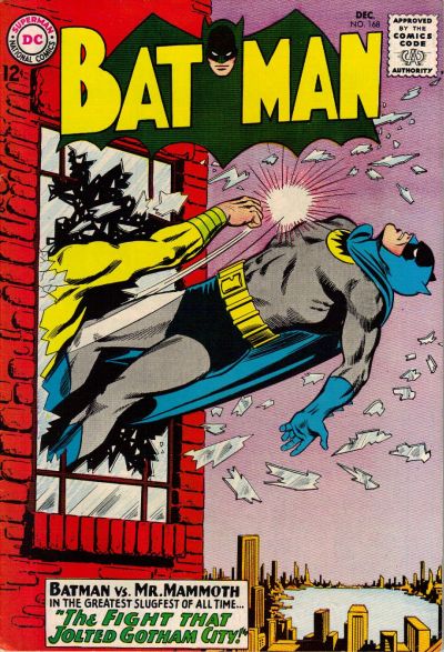 Cover for Batman (DC, 1940 series) #168